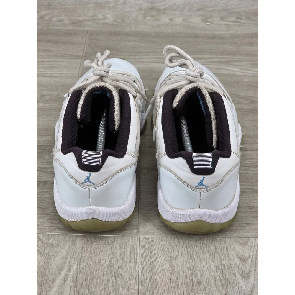 Nike Air Jordan 11 Low White Legend Blue Men's Size 12 Retro Sneakers AV2187-117
